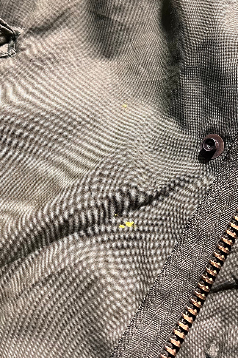 73'S & 74'S M-65 FISHTAIL COLD WEATHER PARKA W/QUILTING LINER / OLIVE [SIZE: M USED]