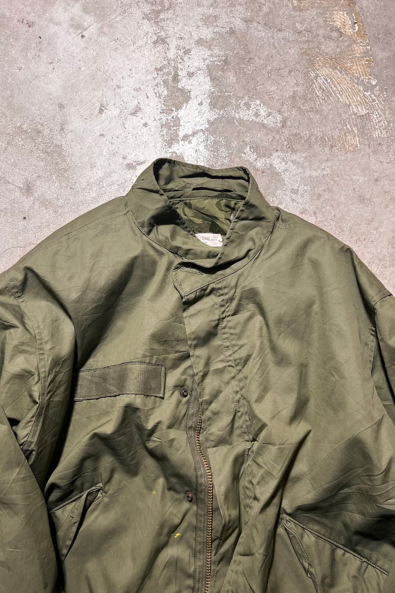 73'S & 74'S M-65 FISHTAIL COLD WEATHER PARKA W/QUILTING LINER / OLIVE [SIZE: M USED]