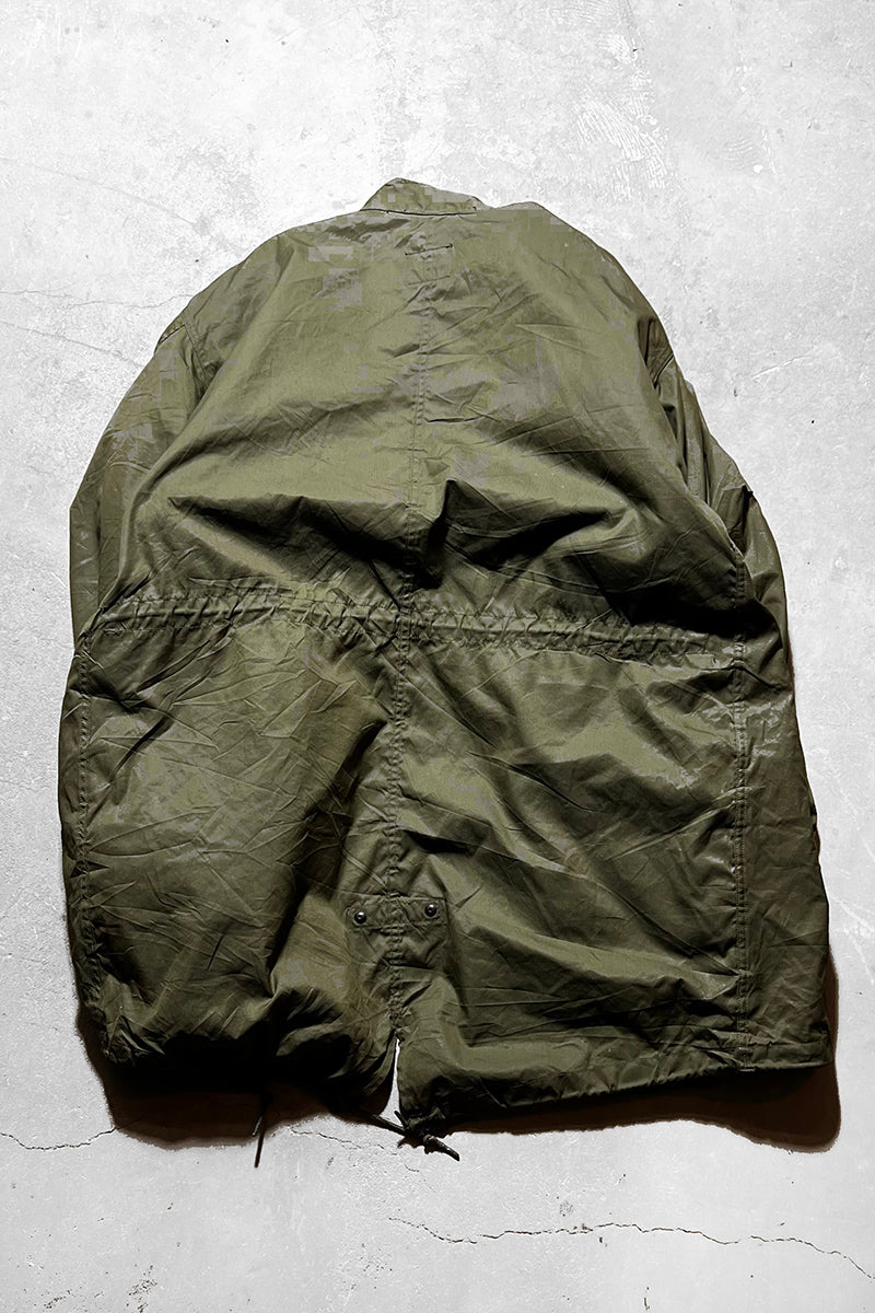 73'S & 74'S M-65 FISHTAIL COLD WEATHER PARKA W/QUILTING LINER / OLIVE [SIZE: M USED]