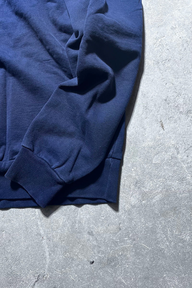 90'S TURTLE NECK SWEATSHIRT / NAVY [SIZE: S USED]