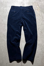 画像をギャラリービューアに読み込む, 90&#39;S COURDUROY PRESTON PANTS / NAVY [SIZE: W33 USED]
