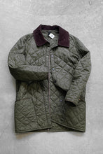 画像をギャラリービューアに読み込む, NYLON QUILTING JACKET / KHAKI [SIZE: M USED]
