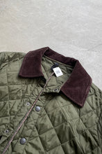 画像をギャラリービューアに読み込む, NYLON QUILTING JACKET / KHAKI [SIZE: M USED]
