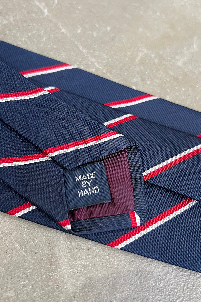 MADE IN USA 90'S NECK-TIE / NAVY [SIZE: O/S USED]