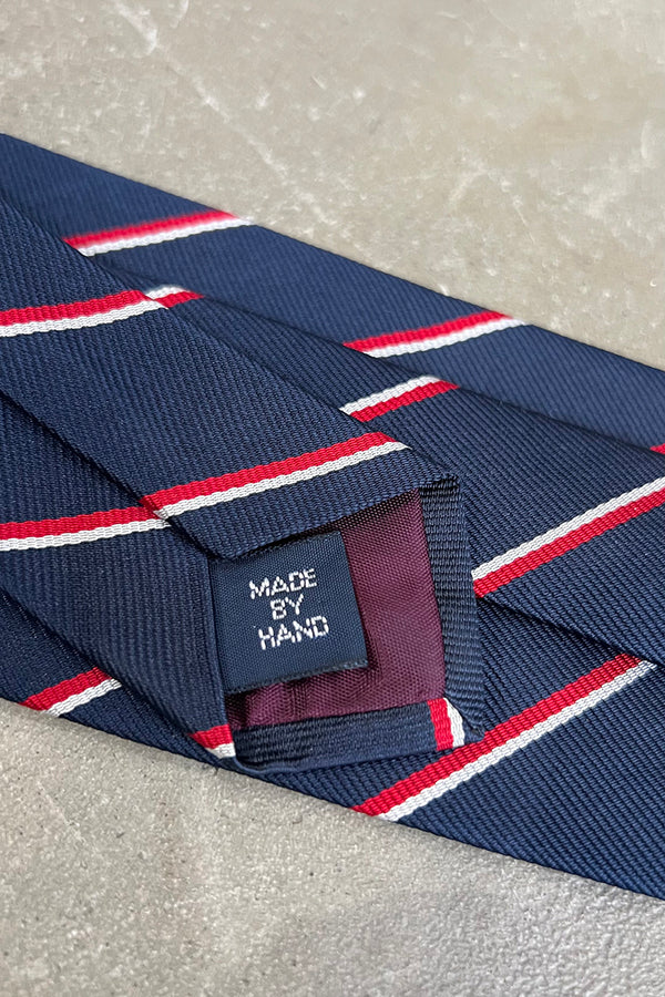 MADE IN USA 90'S NECK-TIE / NAVY [SIZE: O/S USED]