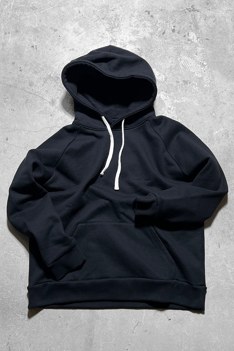 HOODIE SWEATSHIRT / BLACK [SIZE: S DEADSTOCK/NOS]