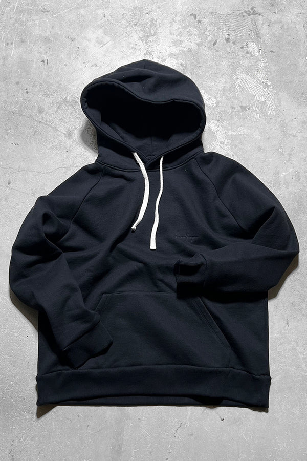 HOODIE SWEATSHIRT / BLACK [SIZE: S DEADSTOCK/NOS]