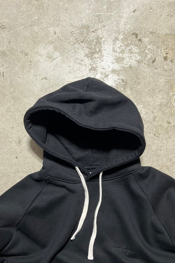 HOODIE SWEATSHIRT / BLACK [SIZE: S DEADSTOCK/NOS]