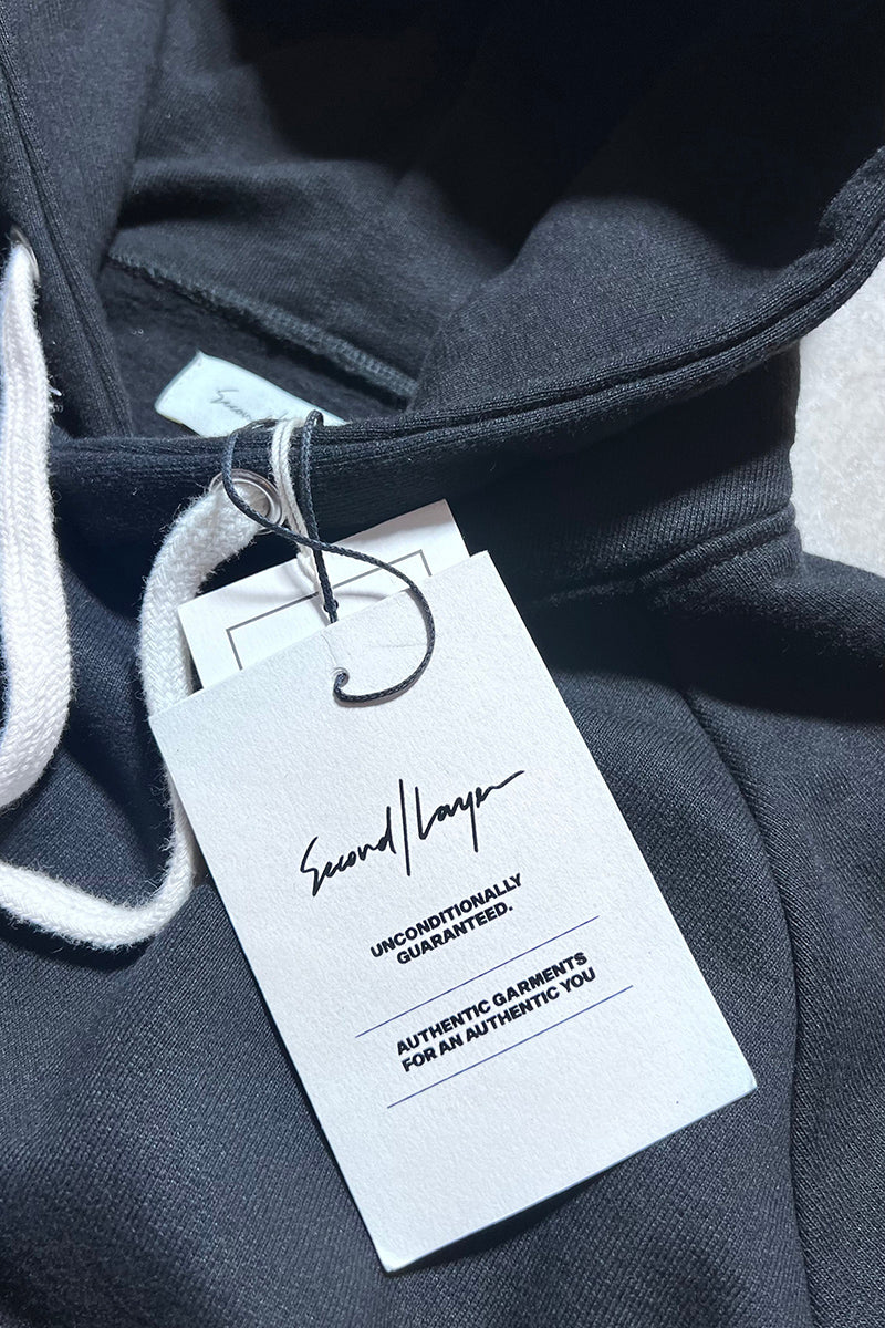 HOODIE SWEATSHIRT / BLACK [SIZE: S DEADSTOCK/NOS]