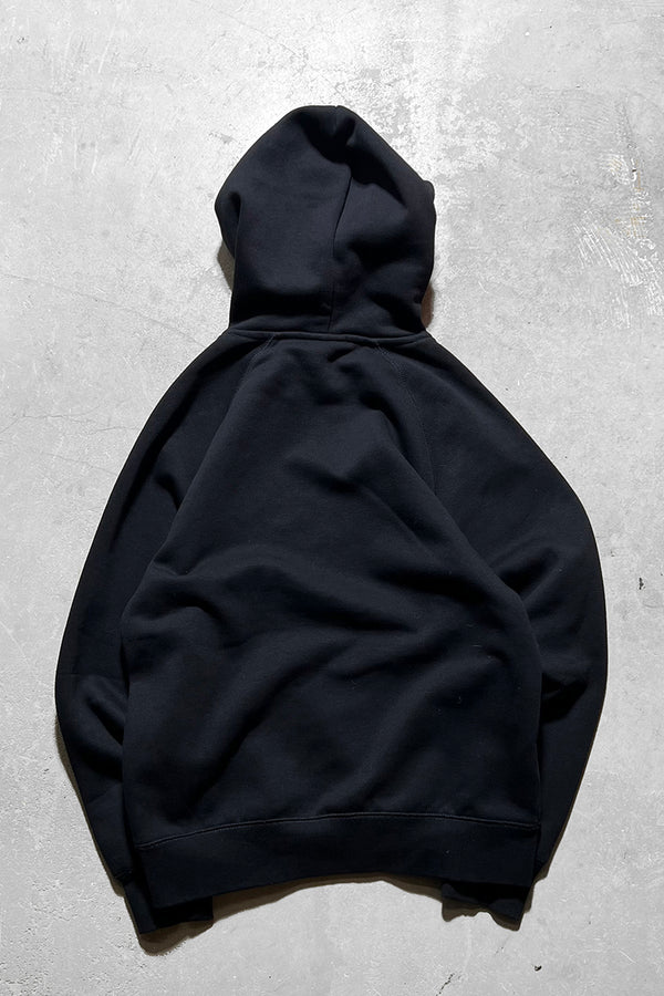 RAGLAN SLEEVE SWEAT HOODIE / BLACK [SIZE: S USED]