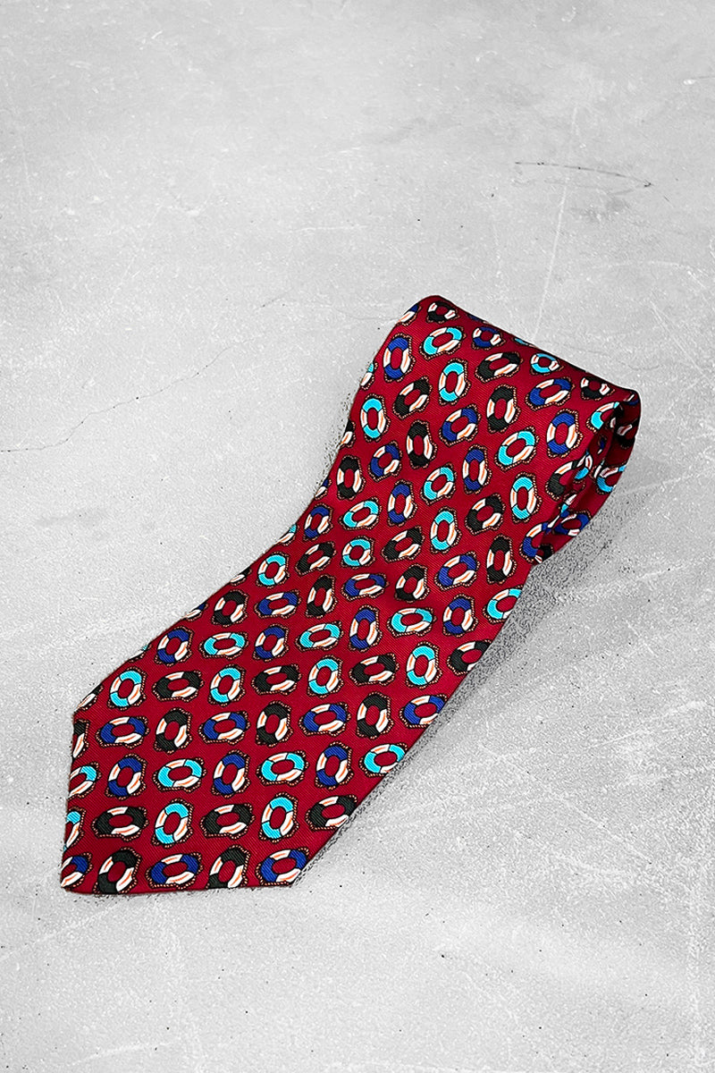 NECK TIE / RED [SIZE: O/S USED]