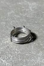 画像をギャラリービューアに読み込む, 925 SILVER RING / SILVER [SIZE: 19号相当 USED]
