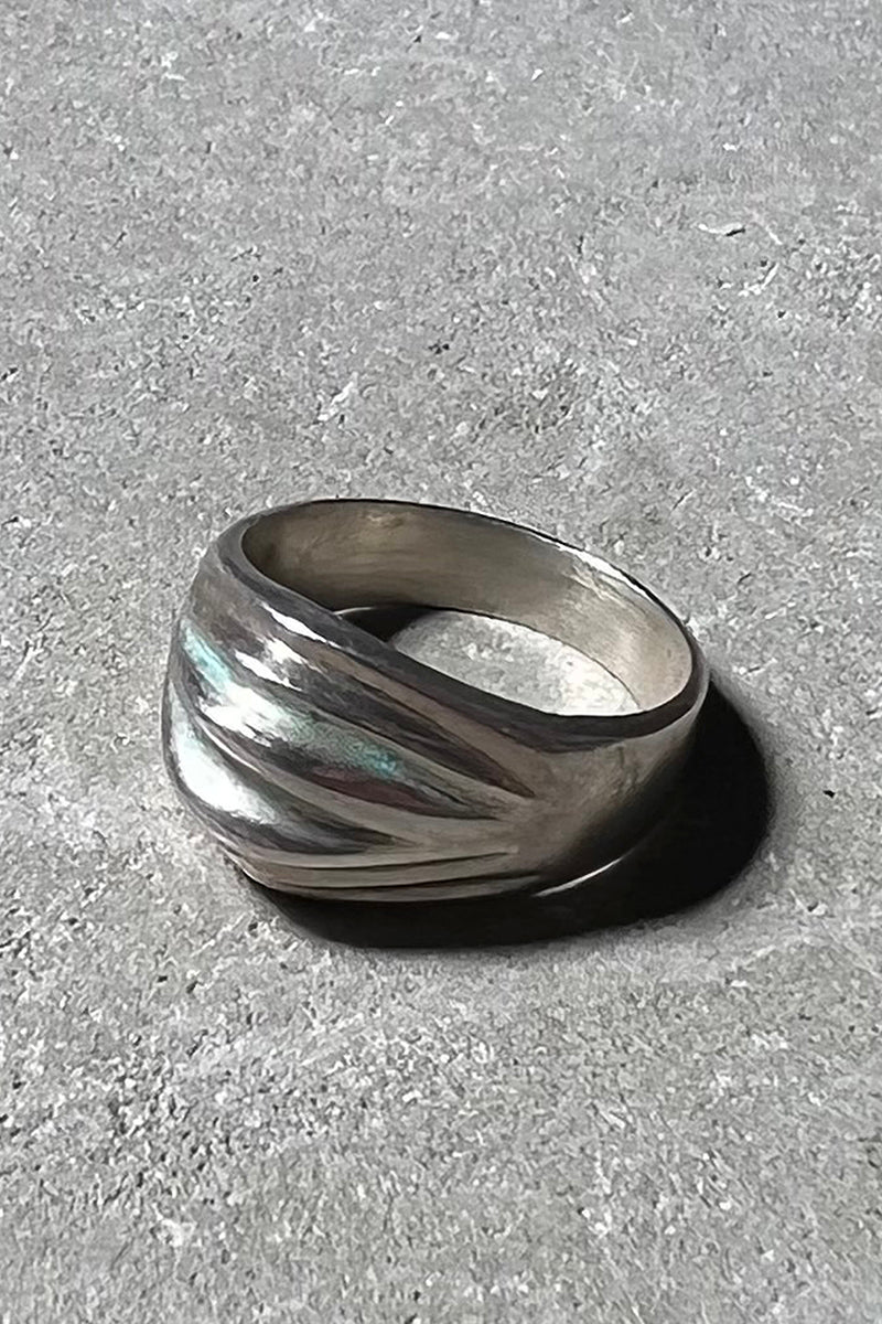 925 SILVER RING / SILVER [SIZE: 20.5号相当 USED]