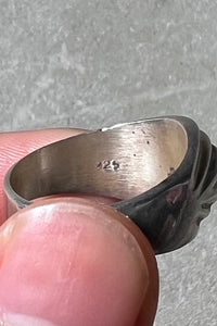 925 SILVER RING / SILVER [SIZE: 20.5号相当 USED]