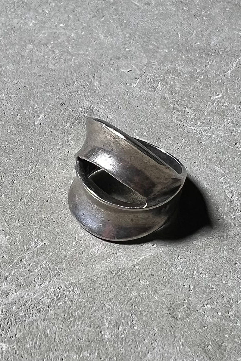 925 SILVER RING / SILVER [SIZE: 11.5号相当 USED]