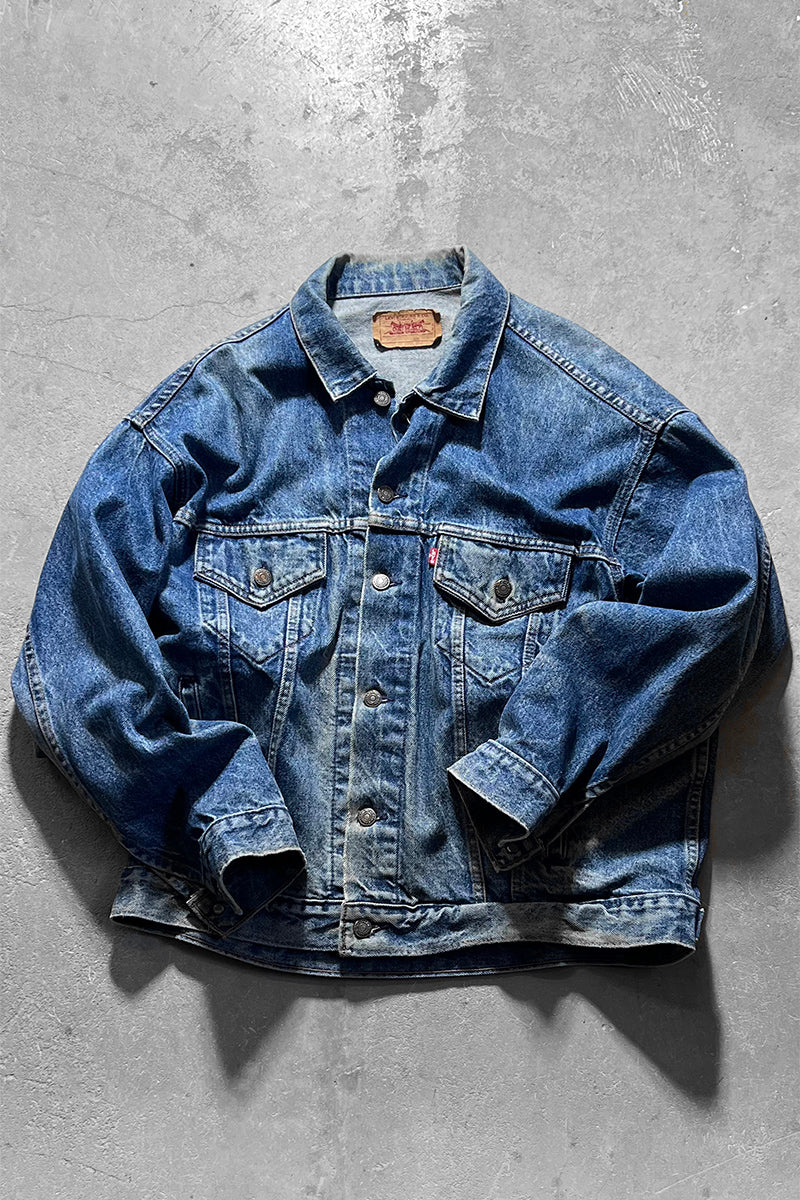 MADE IN USA 90'S 70507 DENIM JACKET / INDIGO [SIZE: L USED]