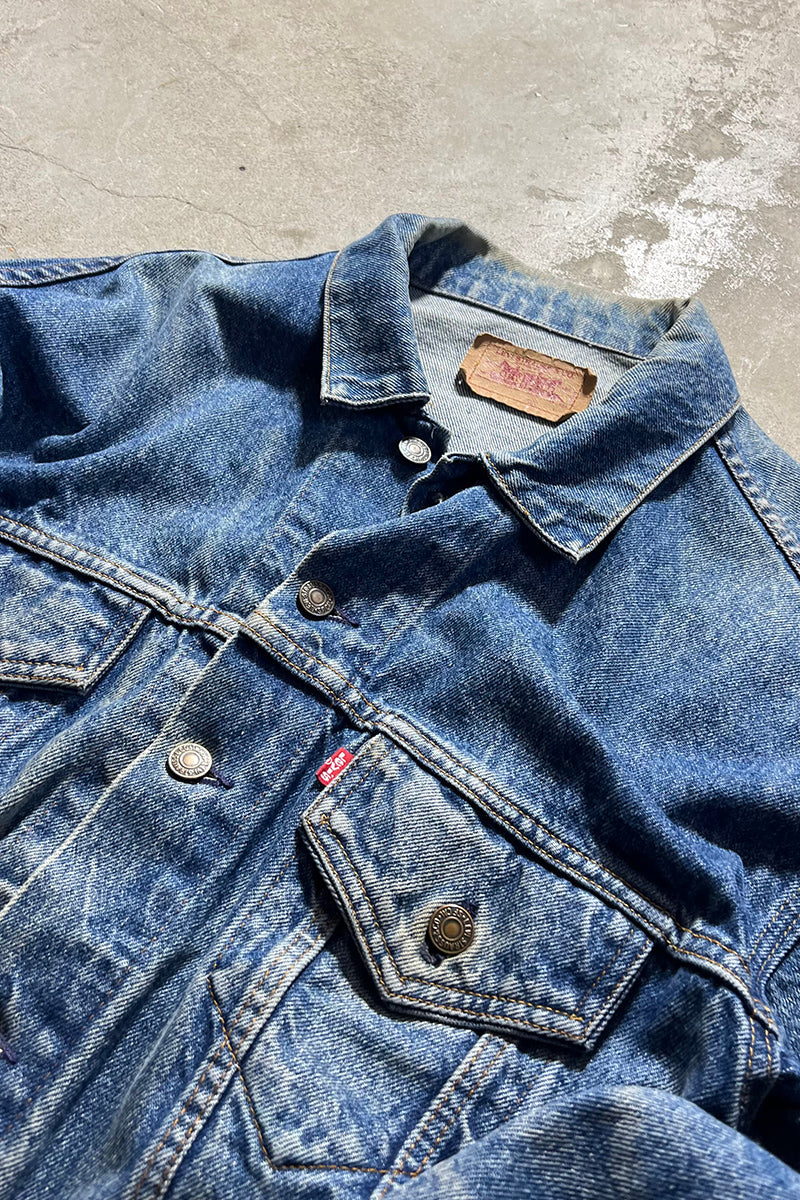 MADE IN USA 90'S 70507 DENIM JACKET / INDIGO [SIZE: L USED]