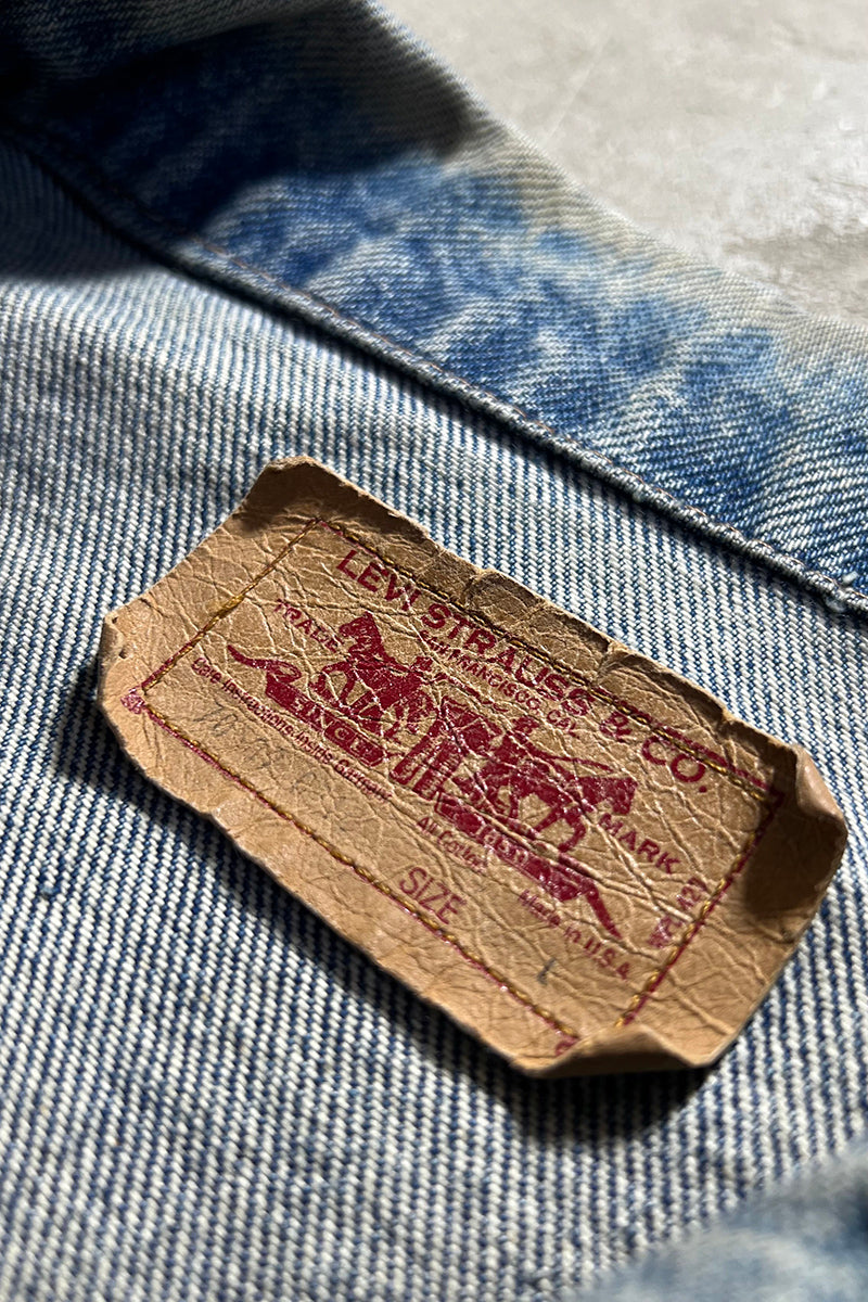 MADE IN USA 90'S 70507 DENIM JACKET / INDIGO [SIZE: L USED]