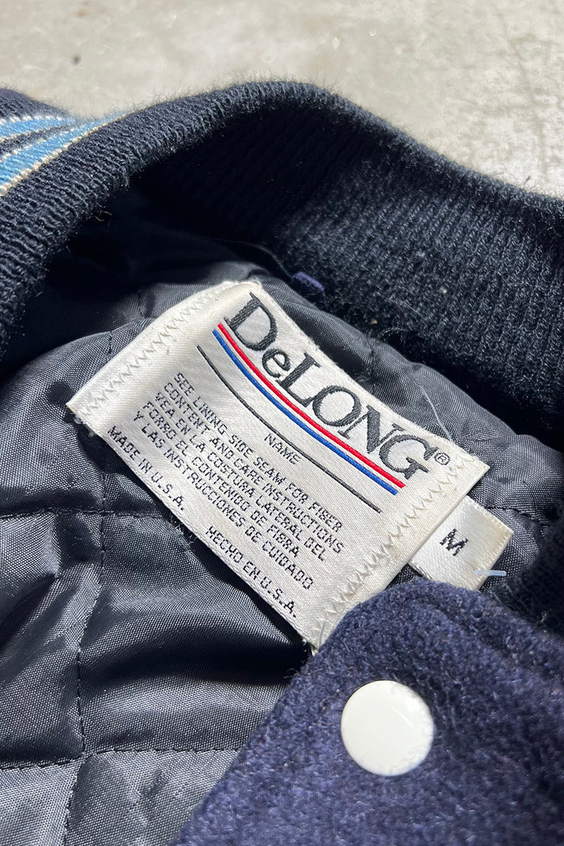 MADE IN USA 98'S STADIUM JACKET / NAVY [SIZE: M USED]