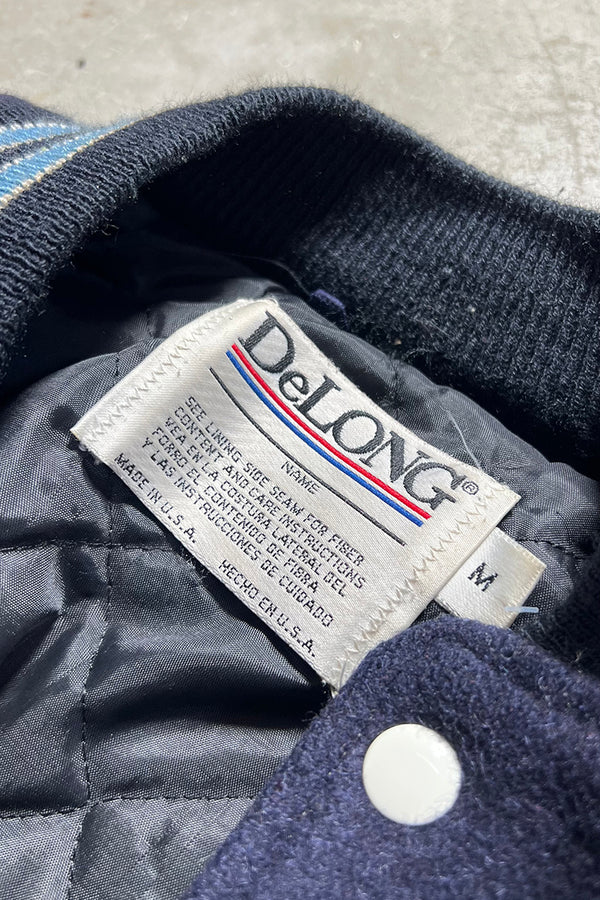 MADE IN USA 98'S STADIUM JACKET / NAVY [SIZE: M USED]