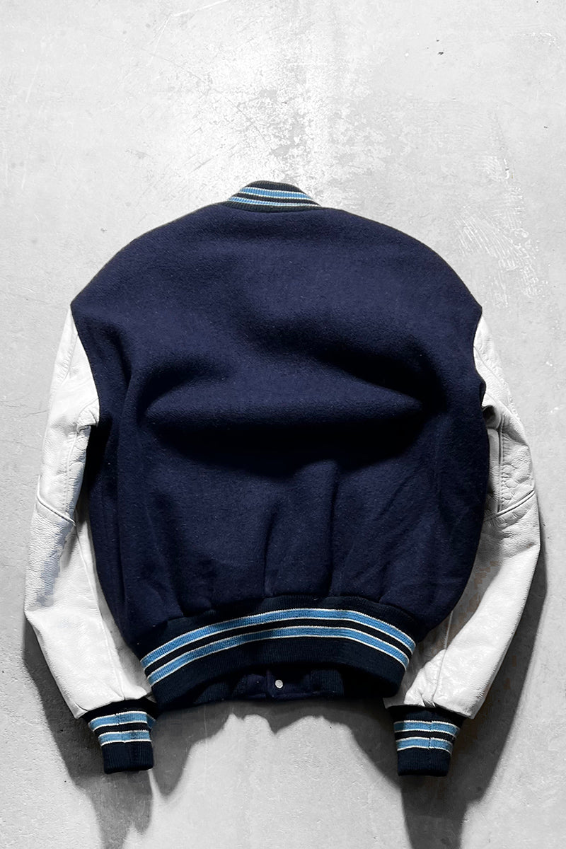 MADE IN USA 98'S STADIUM JACKET / NAVY [SIZE: M USED]