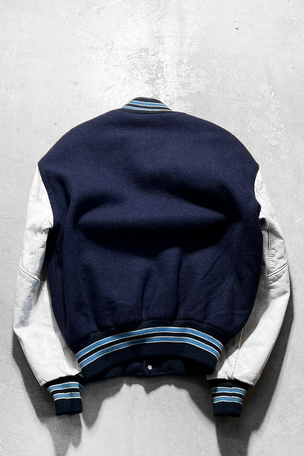 MADE IN USA 98'S STADIUM JACKET / NAVY [SIZE: M USED]