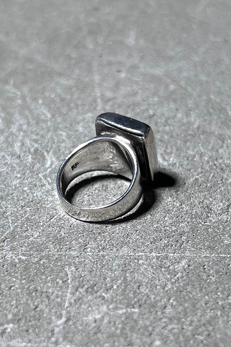 925 SILVER RING / SILVER [SIZE: Equivalent to JP 10.5 USED]