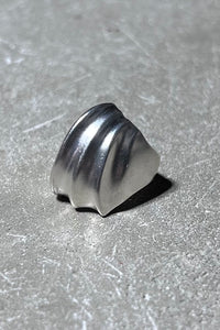 925 SILVER RING / SILVER [SIZE: 11号相当 USED]