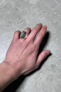 925 SILVER RING / SILVER [SIZE: 11号相当 USED]
