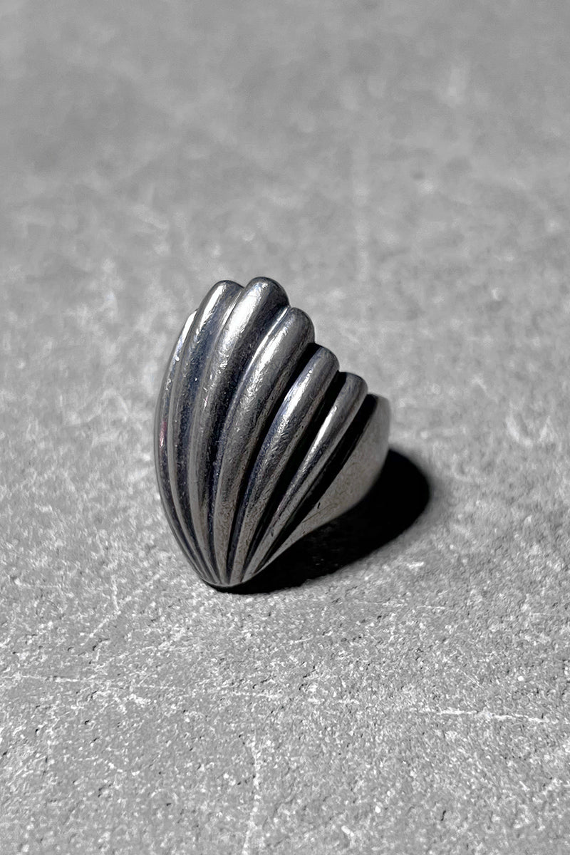 925 SILVER RING / SILVER [SIZE: Equivalent to JP size 12.5 USED]