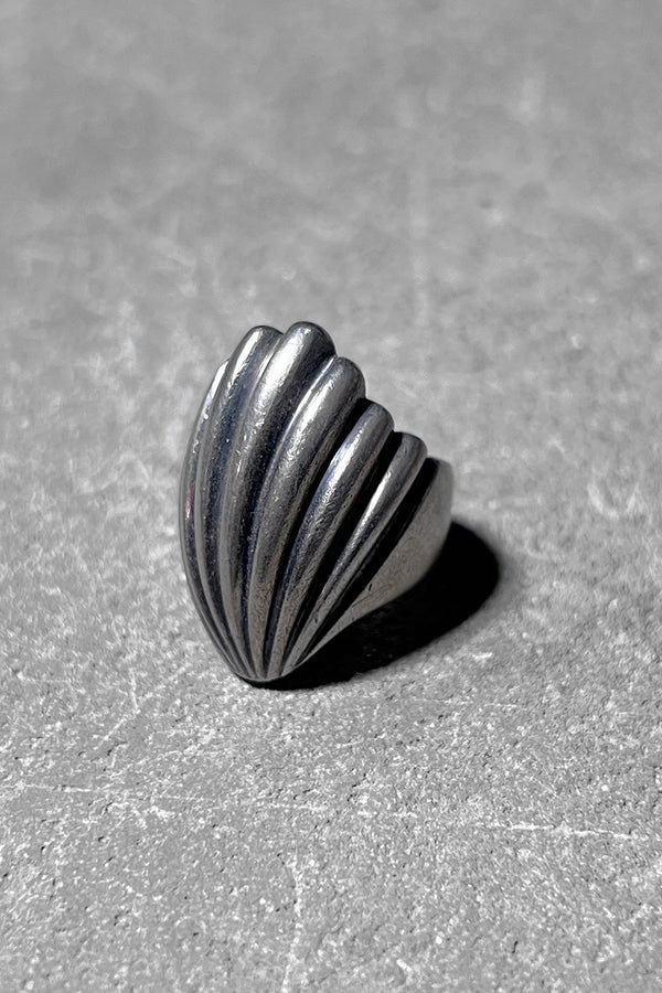 925 SILVER RING / SILVER [SIZE: Equivalent to JP size 12.5 USED]