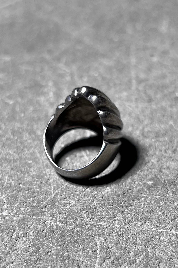 925 SILVER RING / SILVER [SIZE: Equivalent to JP size 12.5 USED]
