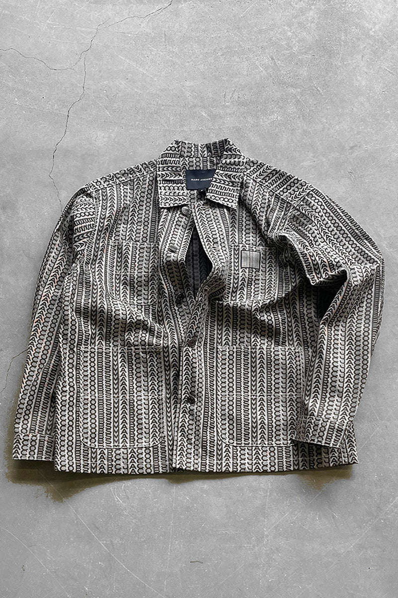 21SS MONOGRAM PAINTERS JACKET / BEIGE [SIZE: M USED]