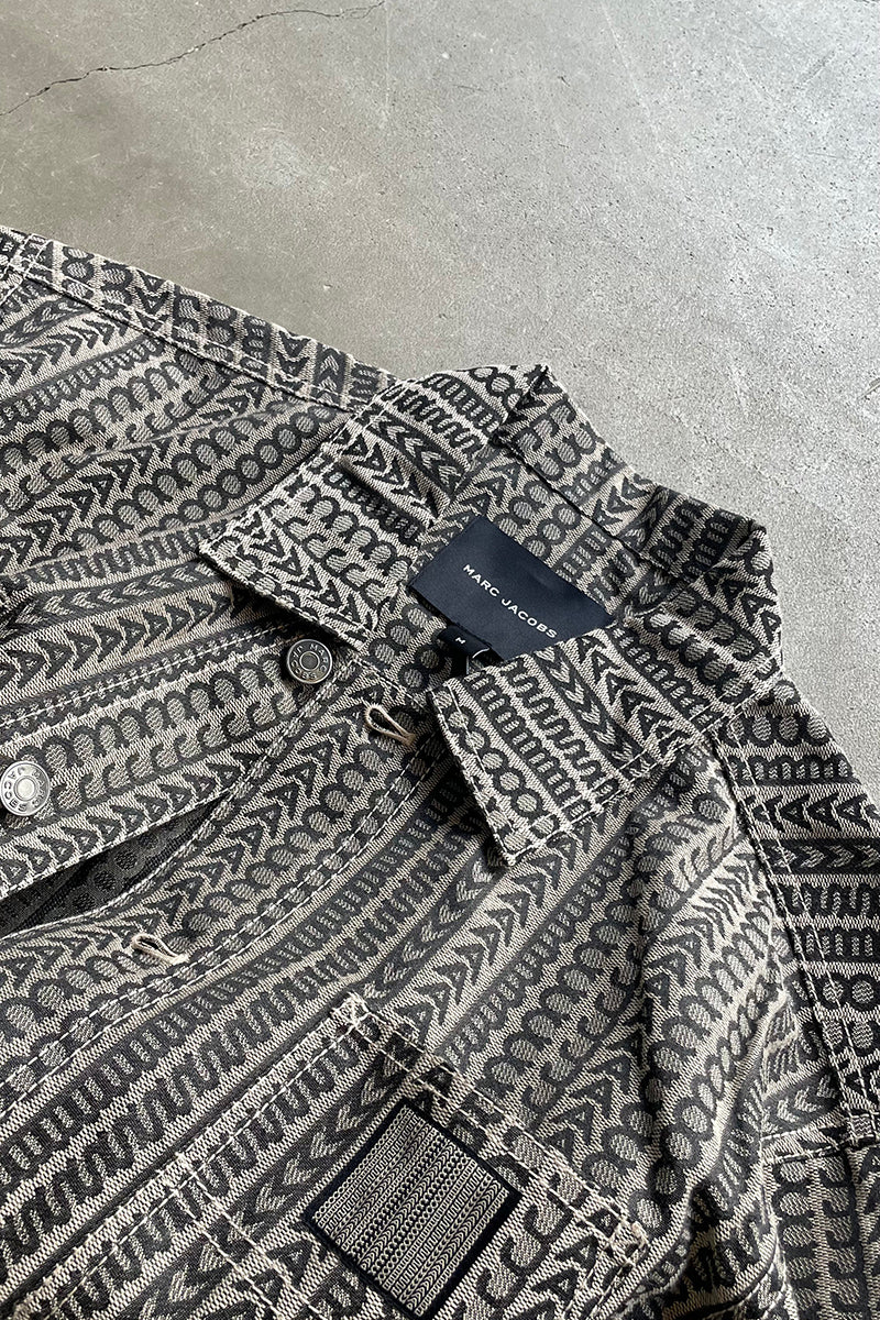 21SS MONOGRAM PAINTERS JACKET / BEIGE [SIZE: M USED]