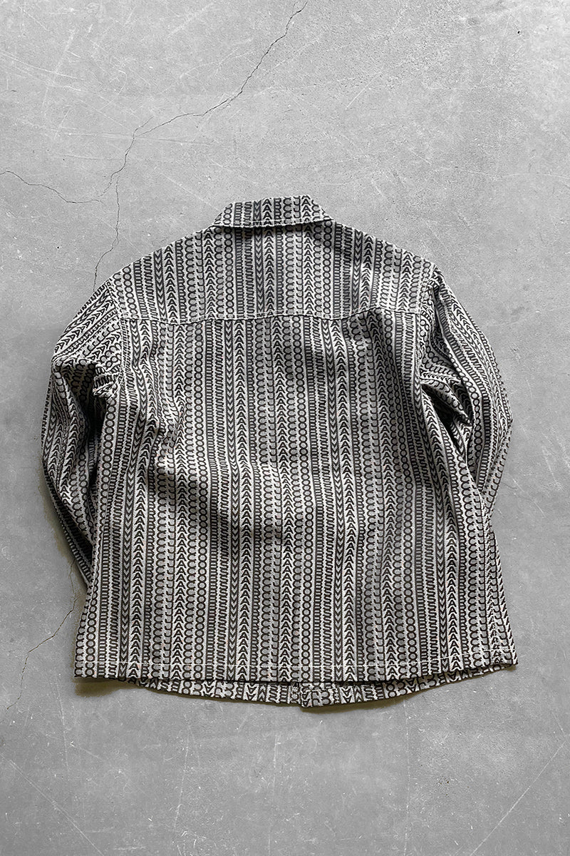 21SS MONOGRAM PAINTERS JACKET / BEIGE [SIZE: M USED]
