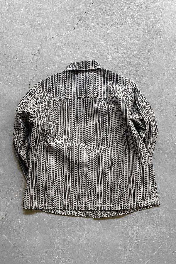 21SS MONOGRAM PAINTERS JACKET / BEIGE [SIZE: M USED]