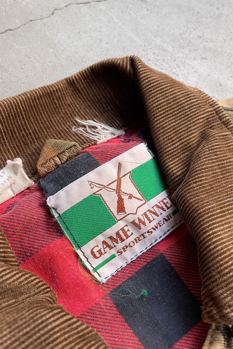 70'S HUNTING DUCK HUNT CAMO JACKET / CAMO [SIZE: M USED]