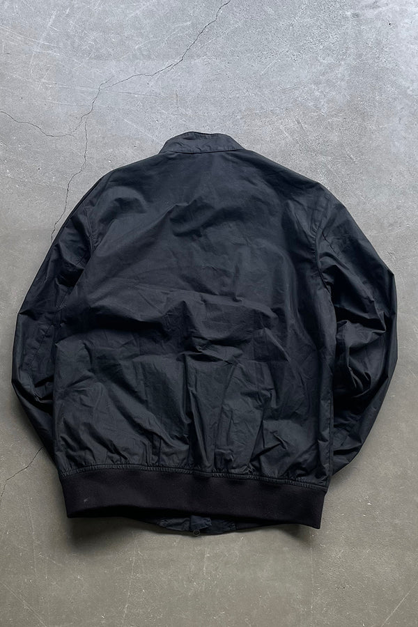 MADE IN MOLDOVA 18'S LIGHTWEIGHT WAX JACKET / BLACK [SIZE: M USED]