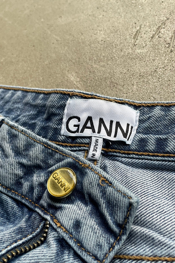 MADE IN TURKEY ANGI DENIM CARGO PANTS / INDIGO [SIZE: 28 USED]