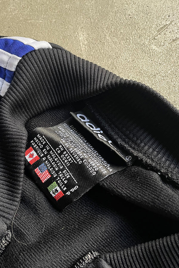 90'S RAGLAN SLEEVE TRACK JACKET / BLACK [SIZE: S USED]