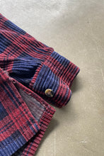 画像をギャラリービューアに読み込む, 90&#39;S ZIP CORDUROY JACKET / CHECK [SIZE: M USED]
