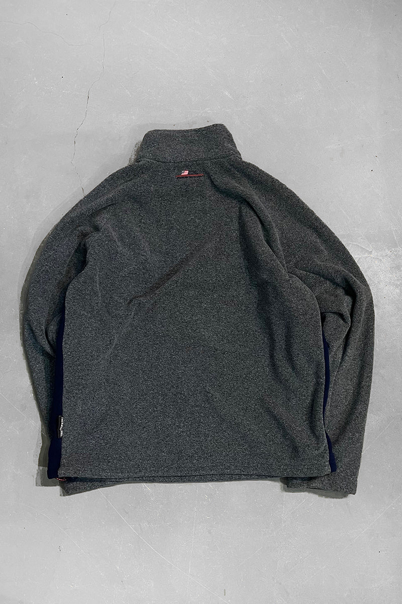 90'S HALF-ZIP POLARTEC FLEECE JACKET / GRAY [SIZE: L USED]