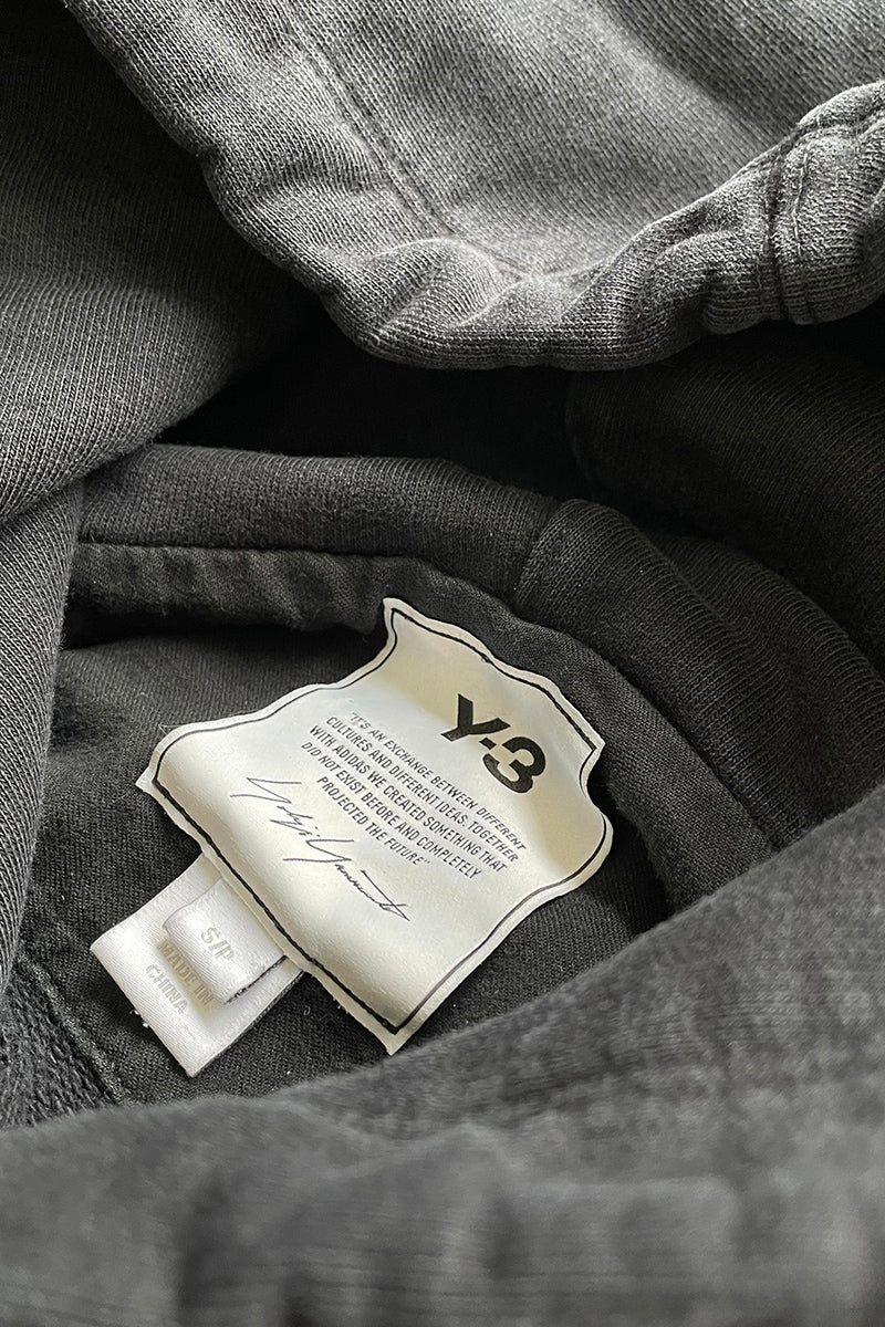PULLOVER LOGO SWEAT HOODIE / BLACK [SIZE: S USED]
