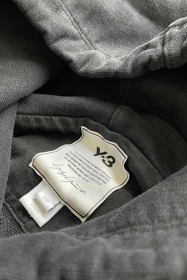 PULLOVER LOGO SWEAT HOODIE / BLACK [SIZE: S USED]