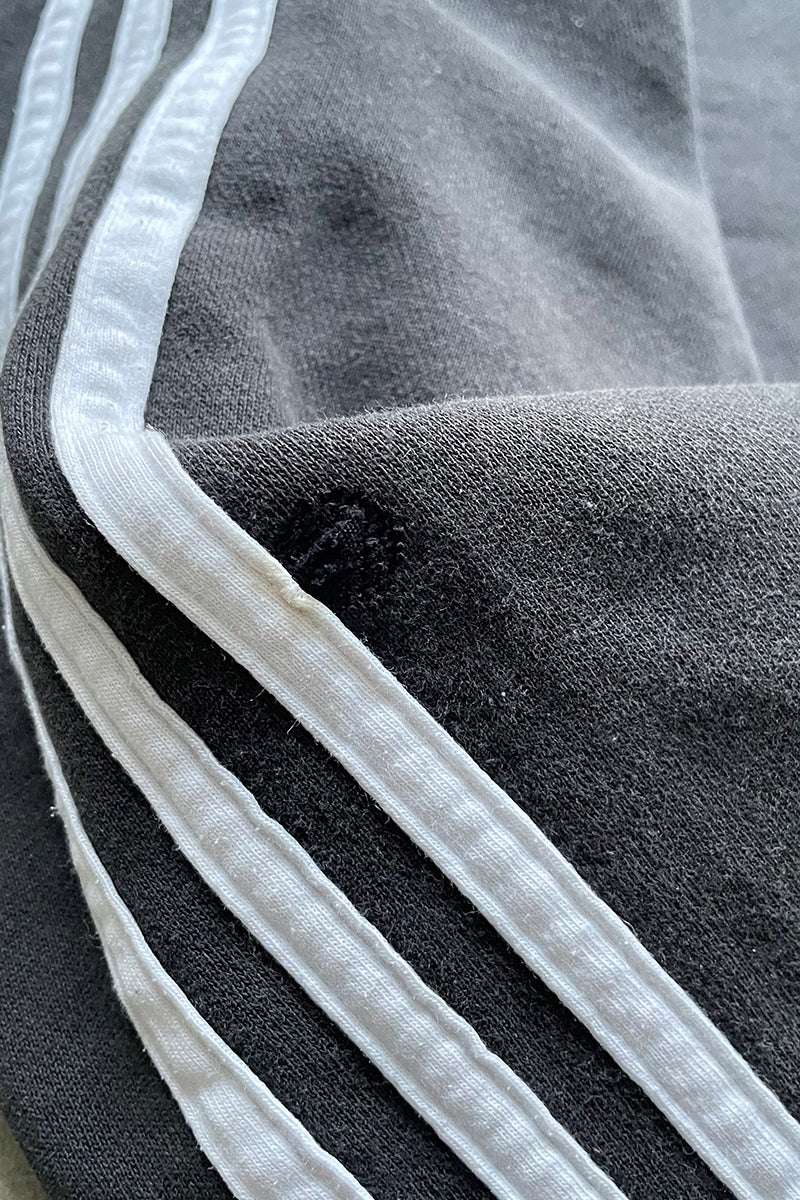 90'S HALF-ZIP SWEAT HOODIE / BLACK [SIZE: XL USED]