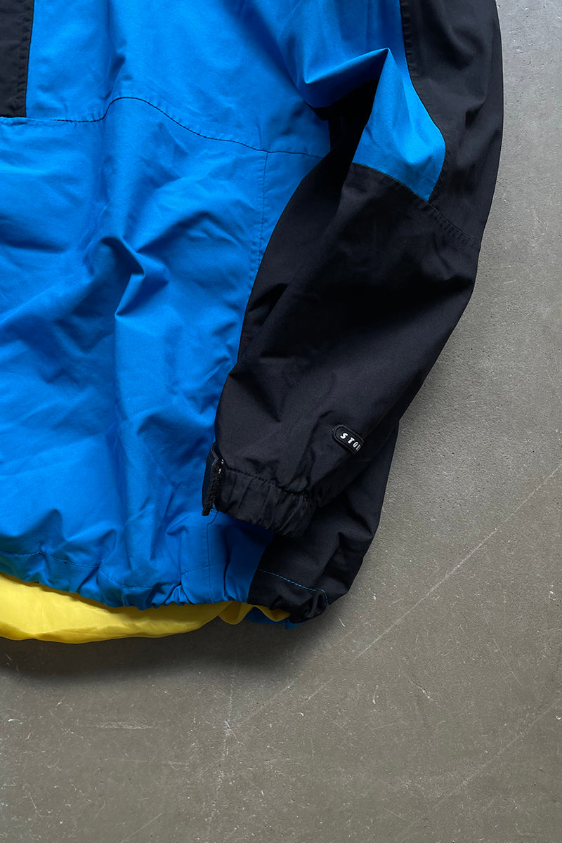 Y2K EARLY 00'S STORM FIT ANORAK NYLON JACKET / BLUE [SIZE: BOYS M (equivalent to S) USED]