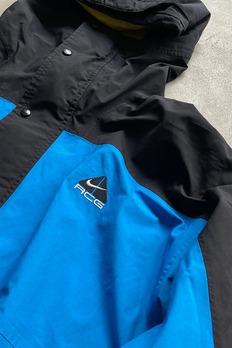 Y2K EARLY 00'S STORM FIT ANORAK NYLON JACKET / BLUE [SIZE: BOYS M (equivalent to S) USED]