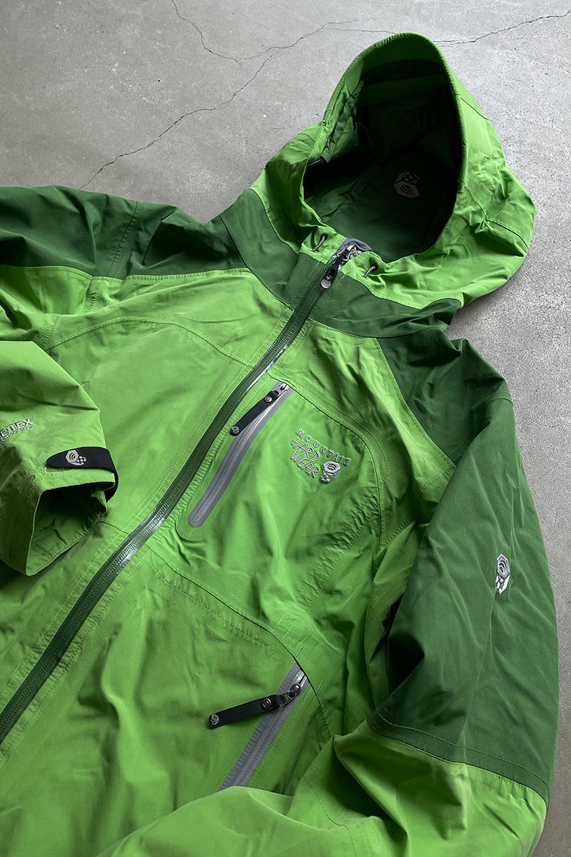 Y2K EARLY 00'S GORE-TEX NYLON JACKET / GREEN [SIZE: M USED]