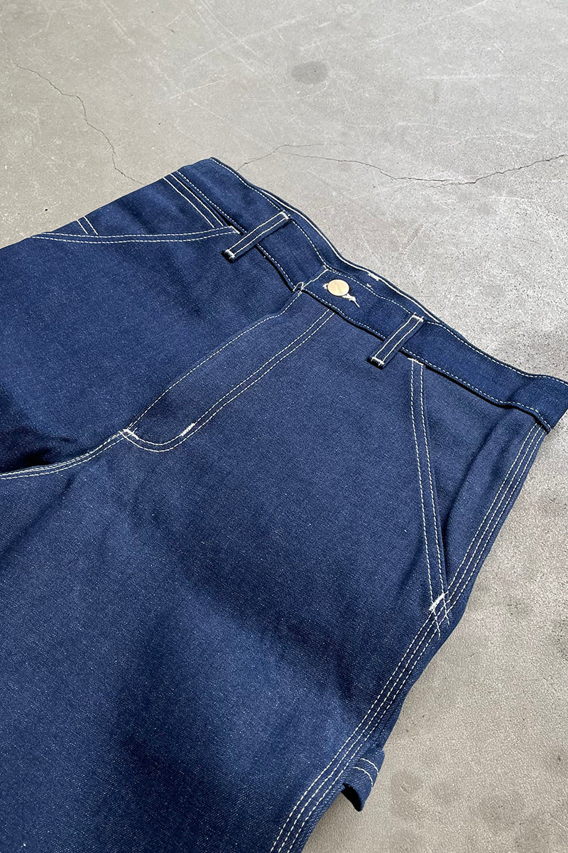 MADE IN USA 99'S DENIM PAINTER PANTS / INDIGO [SIZE: W29L32 NOS/DEADSTOCK]