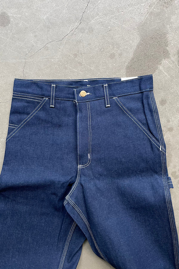 MADE IN USA 99'S DENIM PAINTER PANTS / INDIGO [SIZE: W29L32 NOS/DEADSTOCK]